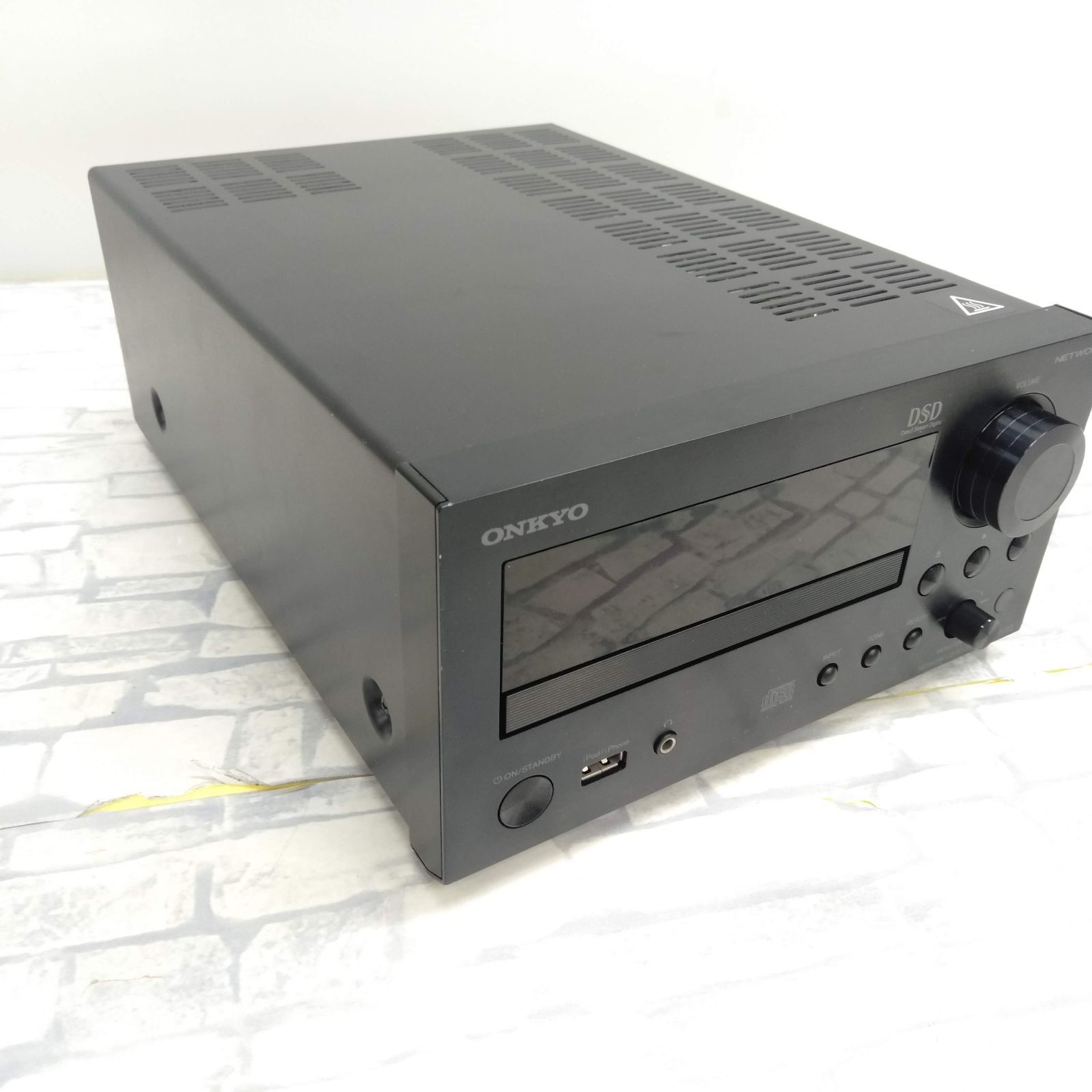 ONKYO CR-N765 ネットワークレシーバー ジャンク ジャンク】ONKYO CR-N765(S) ネットワークCDレシーバー 送