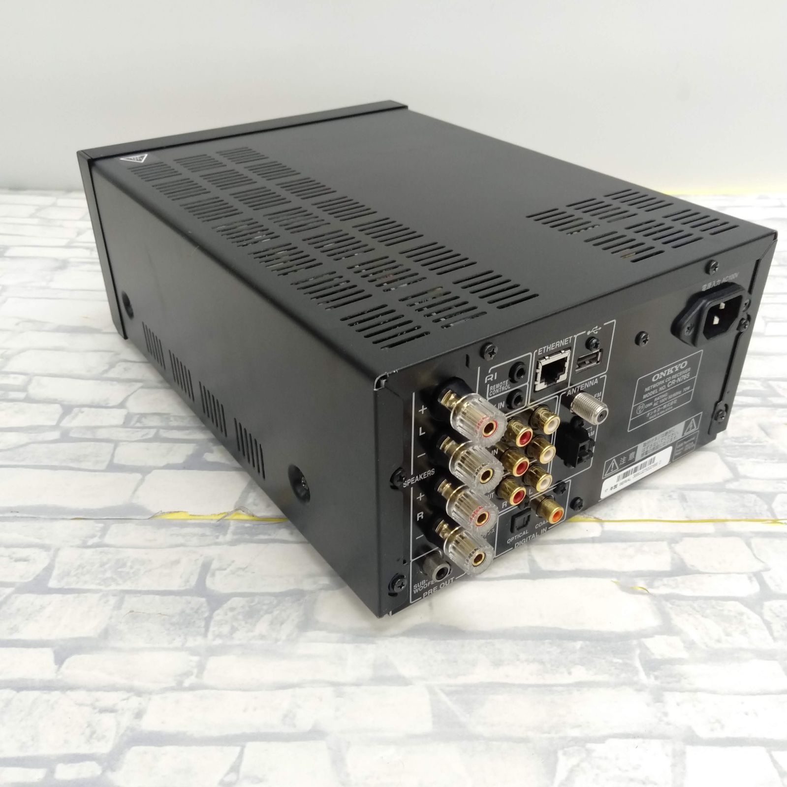 ジャンク】ONKYO CDレシーバー CR-N765 - メルカリ