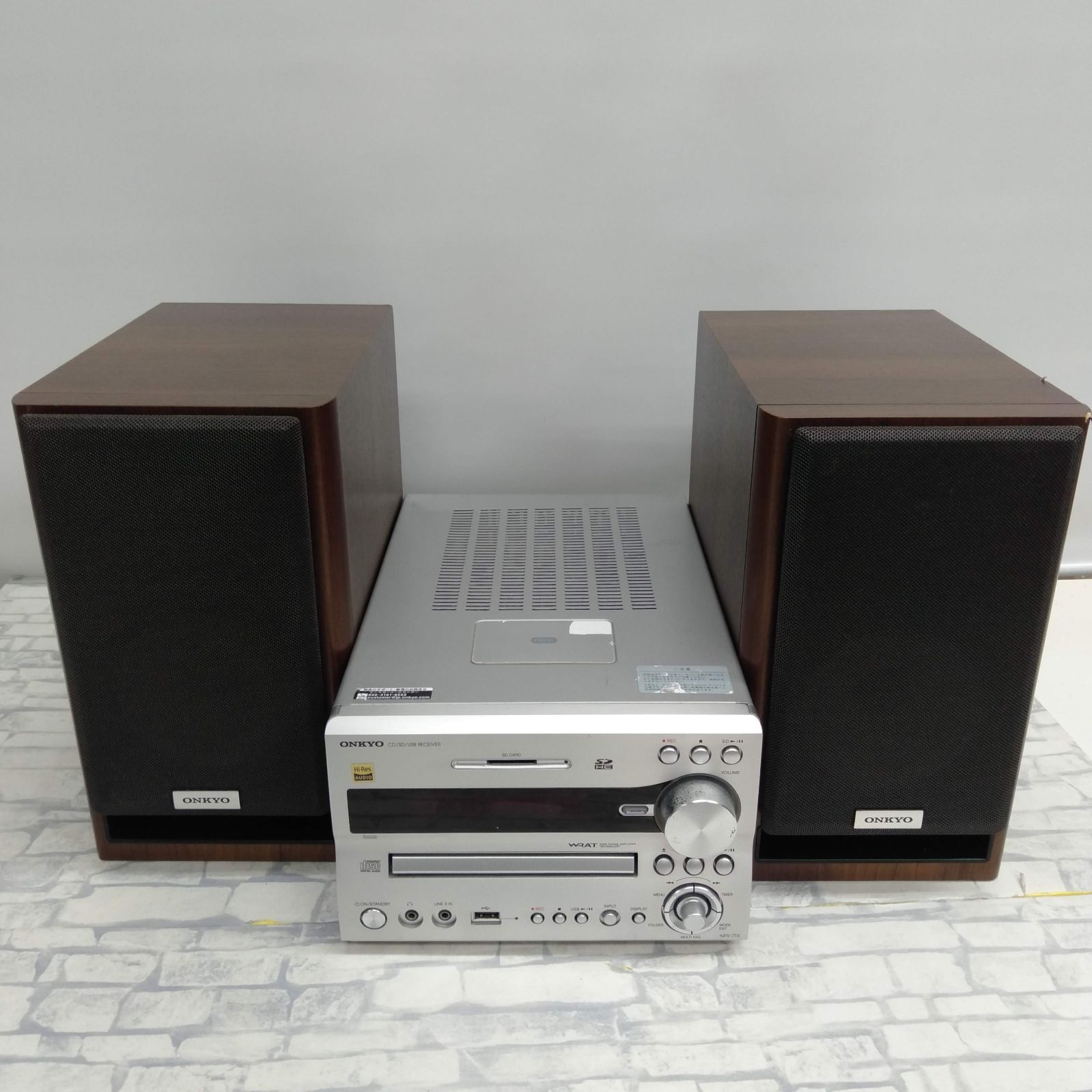 ジャンク】ONKYO コンポ X-NFR7TX - メルカリ