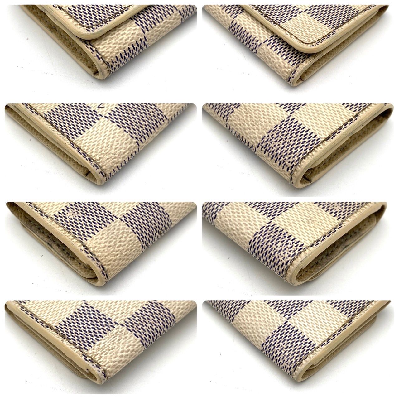 ルイヴィトン ダミエ アズール ミュルティクレ4 キーケース4連