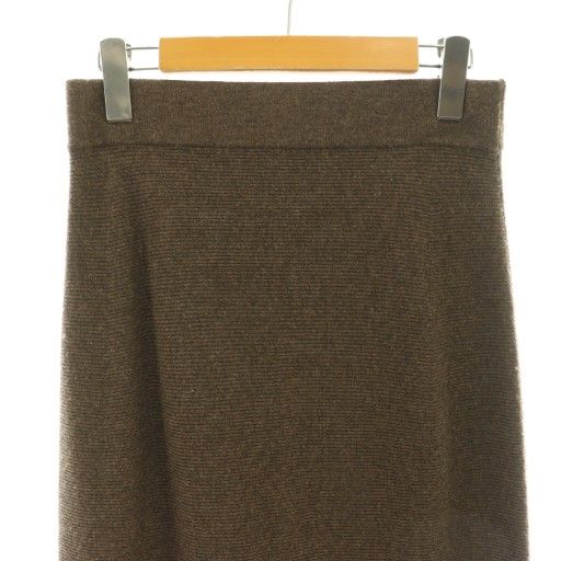 エーピーストゥディオ AP STUDIO 24AW カシミヤミックスニットスカート  