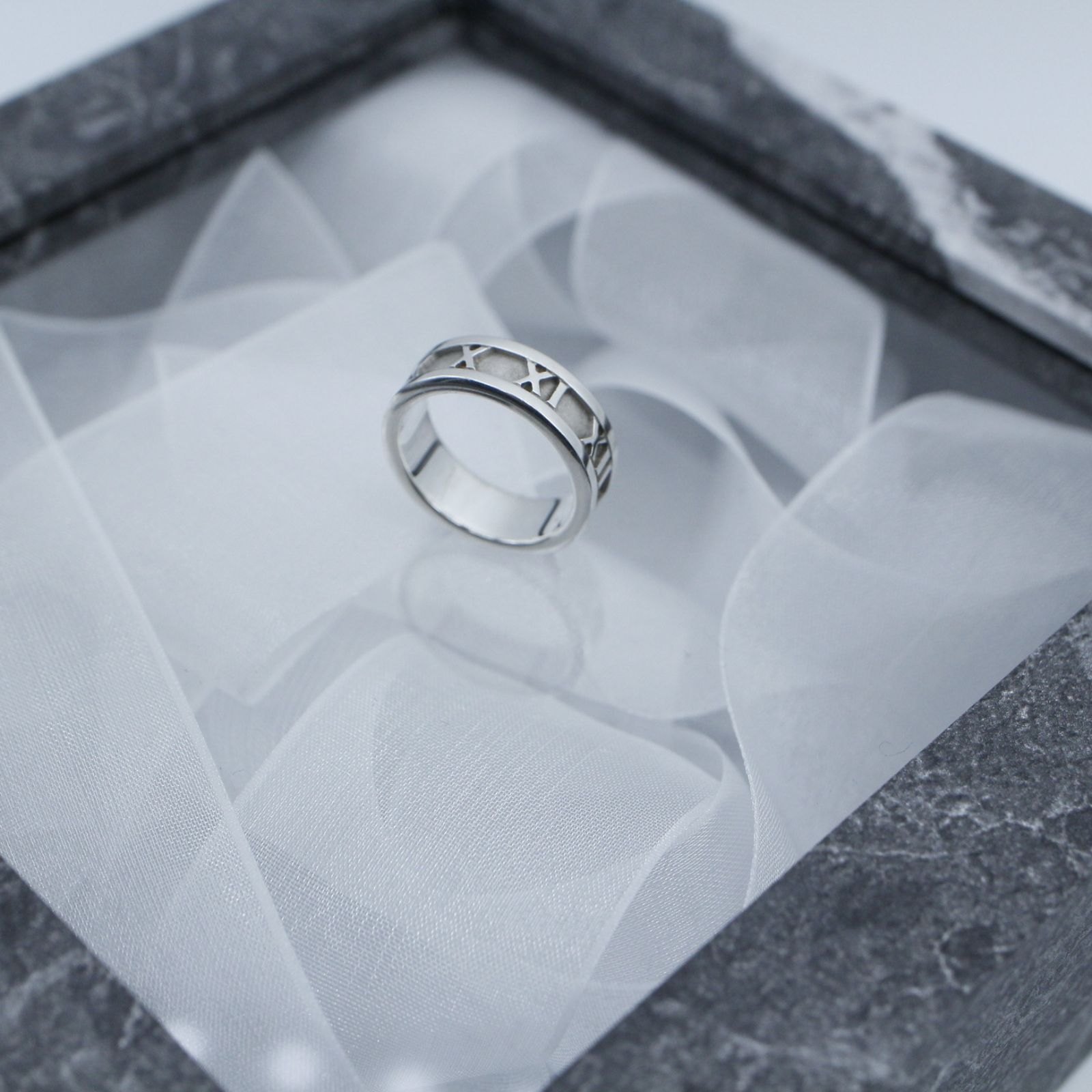 Tiffany&Co. ティファニー 指輪 リング アトラス 1995 8号 SV925 4.66