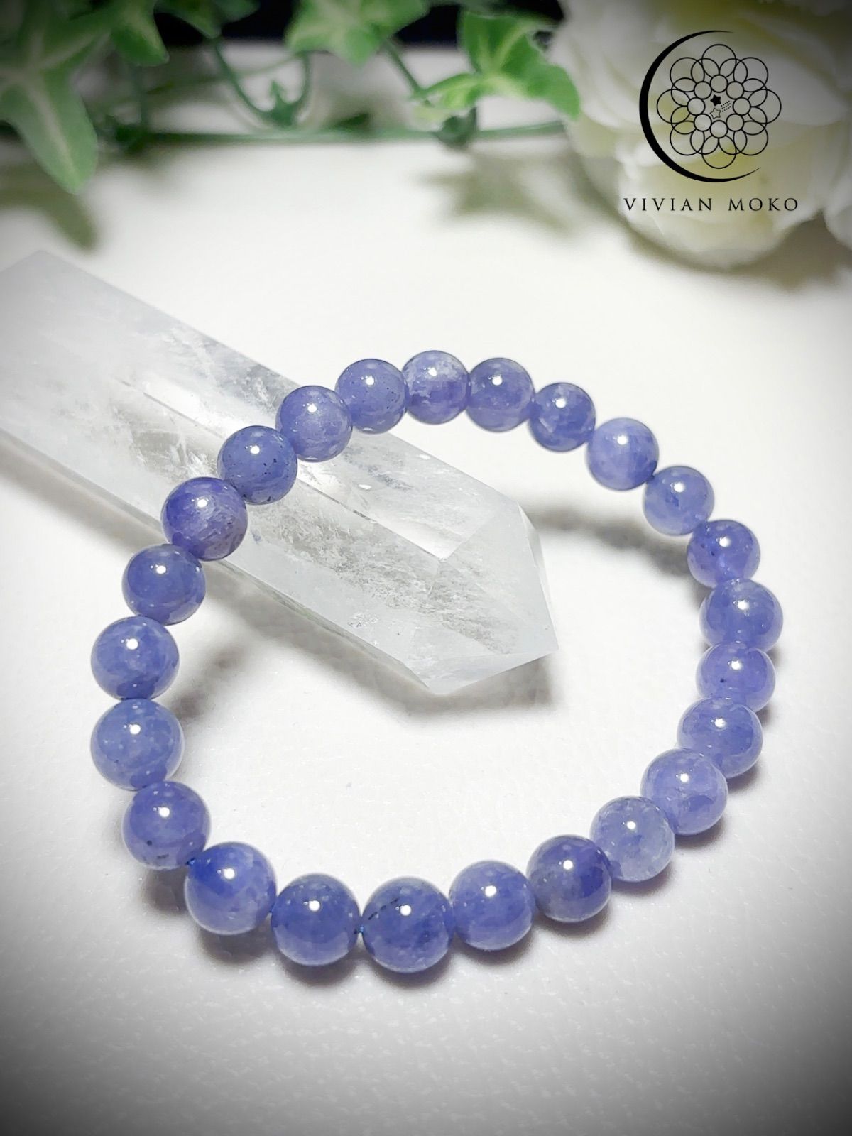 💎天然石✨️ 高品質✨️鑑定書付き✨️ 夜空の青紫 【タンザナイト