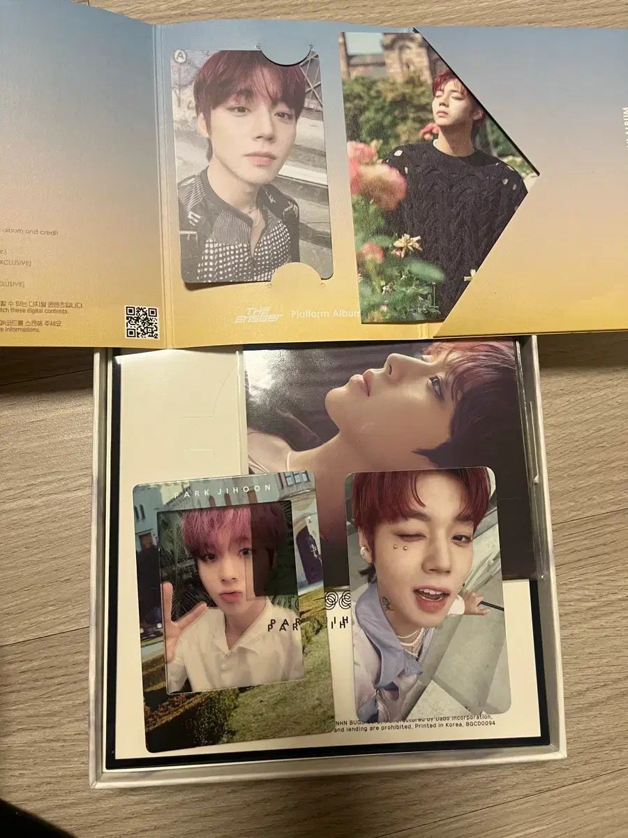 パク・ジフン(PARK JIHOON) 開封アルバム まとめ トレカ 含む すべての