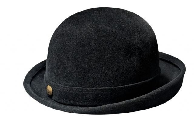 美品 エルメス 帽子 セリエ フェルト 58 ブラック 黒 ハット MOTSCH