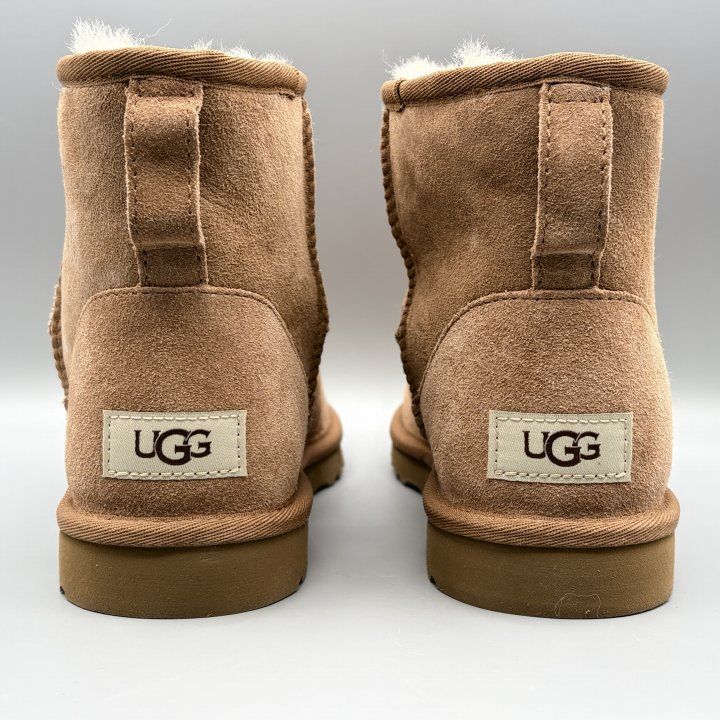 UGG ムートンブーツ チェスナット USA7/JP25cm クラシックミニII