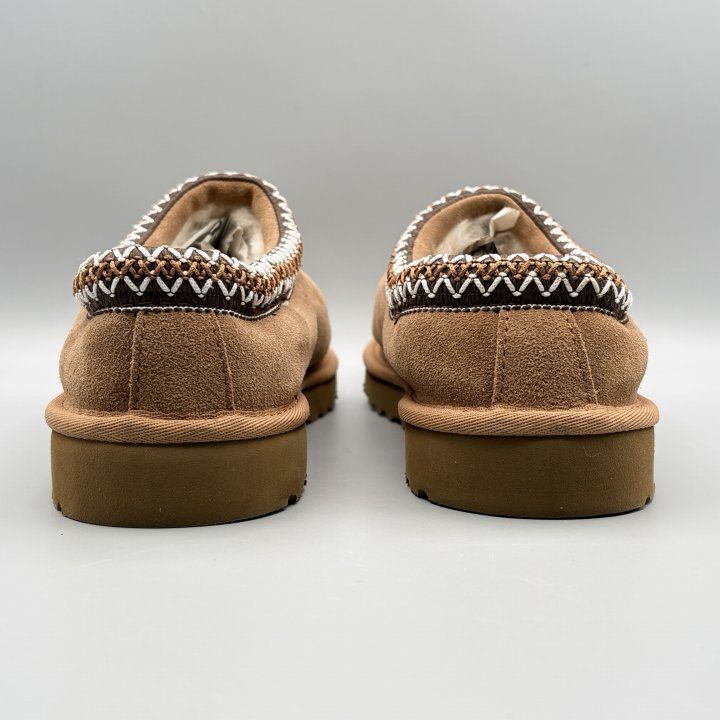 UGG スリッポン ムートンシューズ チェスナット USA9/JP27cm タスマン