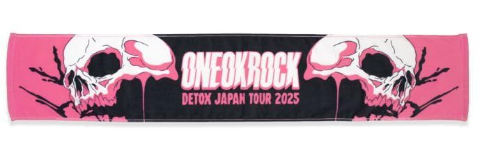 ONE OK ROCK DETOX JAPAN ワンオク 2025マフラータオル 商品詳細ページ | ONE OK ROCK Official web store | 2025 DETOX JAPAN