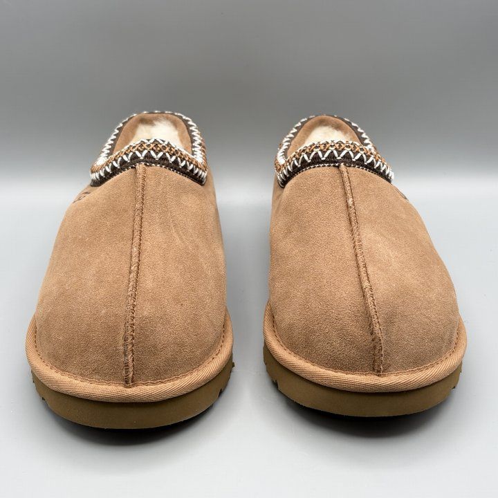 UGG スリッポン ムートンシューズ チェスナット USA9/JP27cm タスマン
