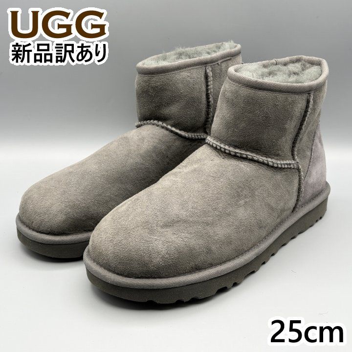 UGG ムートンブーツ USA8/JP25cm クラシックミニII レディース/女性用