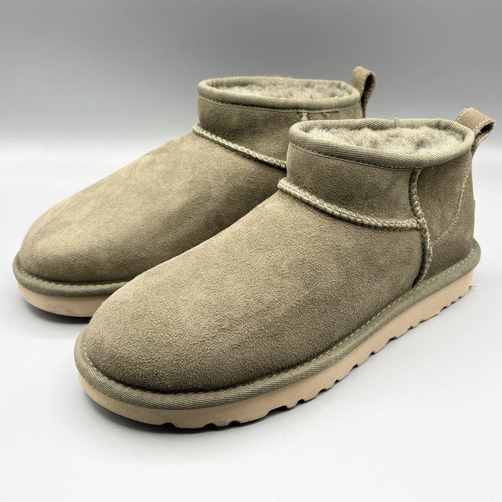 UGG ムートンブーツ バーントオリーブ USA7/JP24cm クラシック