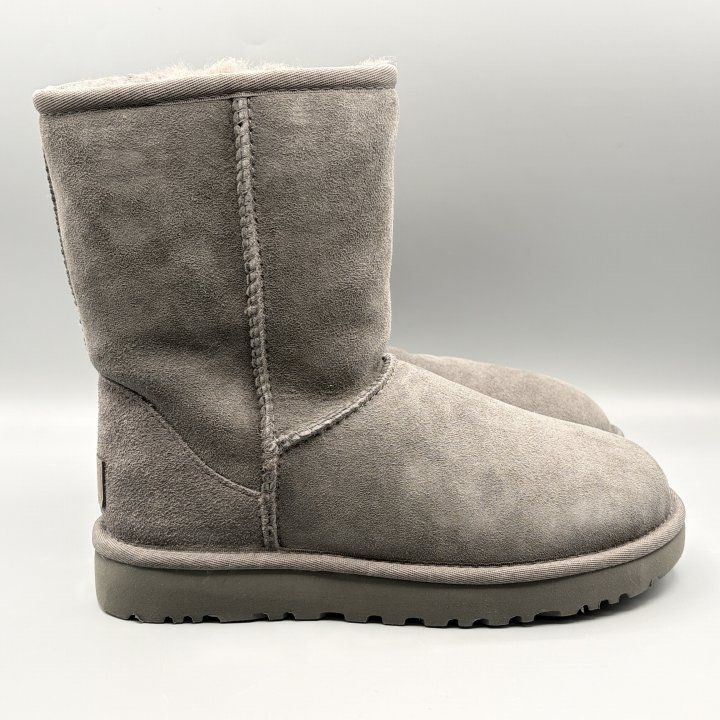 UGG ムートンブーツ グレー USA5/JP22cm クラシックショートII