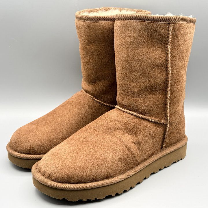 UGG ムートンブーツ チェスナット USA8/JP25cm クラシックショートII