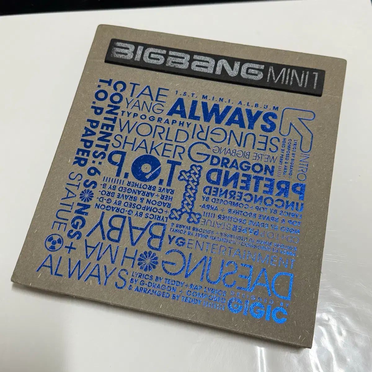 BIGBANG 未売品 BIGBANG(ビッグバン) ミニ1集 『 거짓말(嘘) 』アルバム - メルカリ