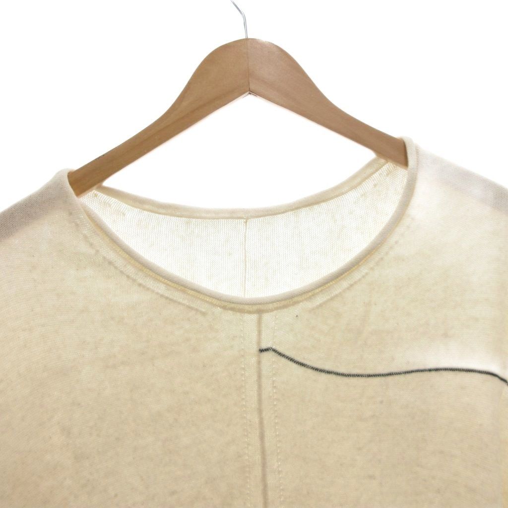 ワイズ Y's ヨウジヤマモト Tシャツ カットソー リネン混 2 アイボリー