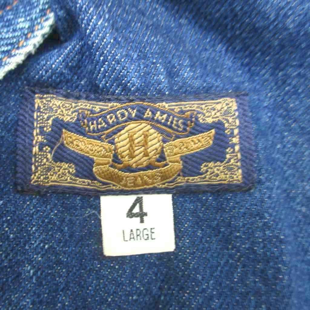 ハーディエイミス HARDY AMIES デニムジャケット ブルゾンジャケット