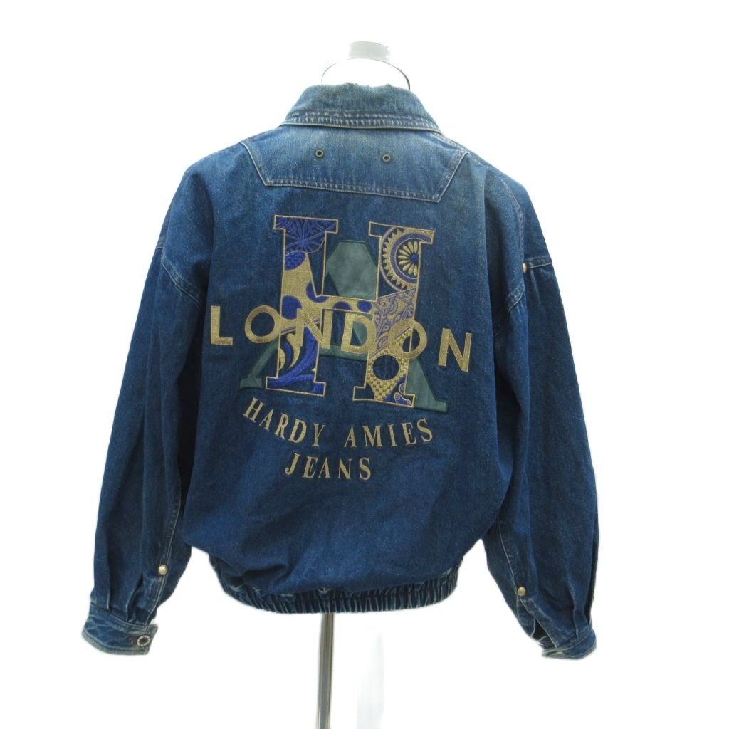 ハーディエイミス HARDY AMIES デニムジャケット ブルゾンジャケット