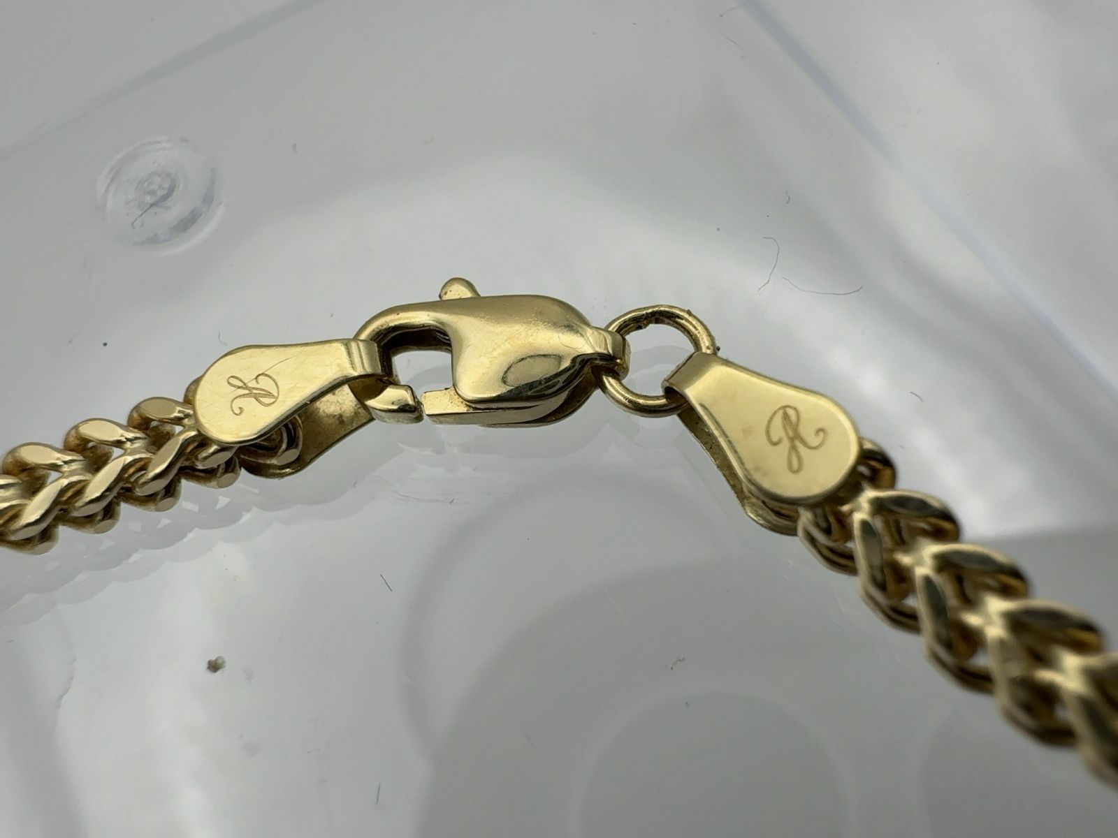 AVALANCHE 10K イエローゴールド キューバンブレスレット 01d129