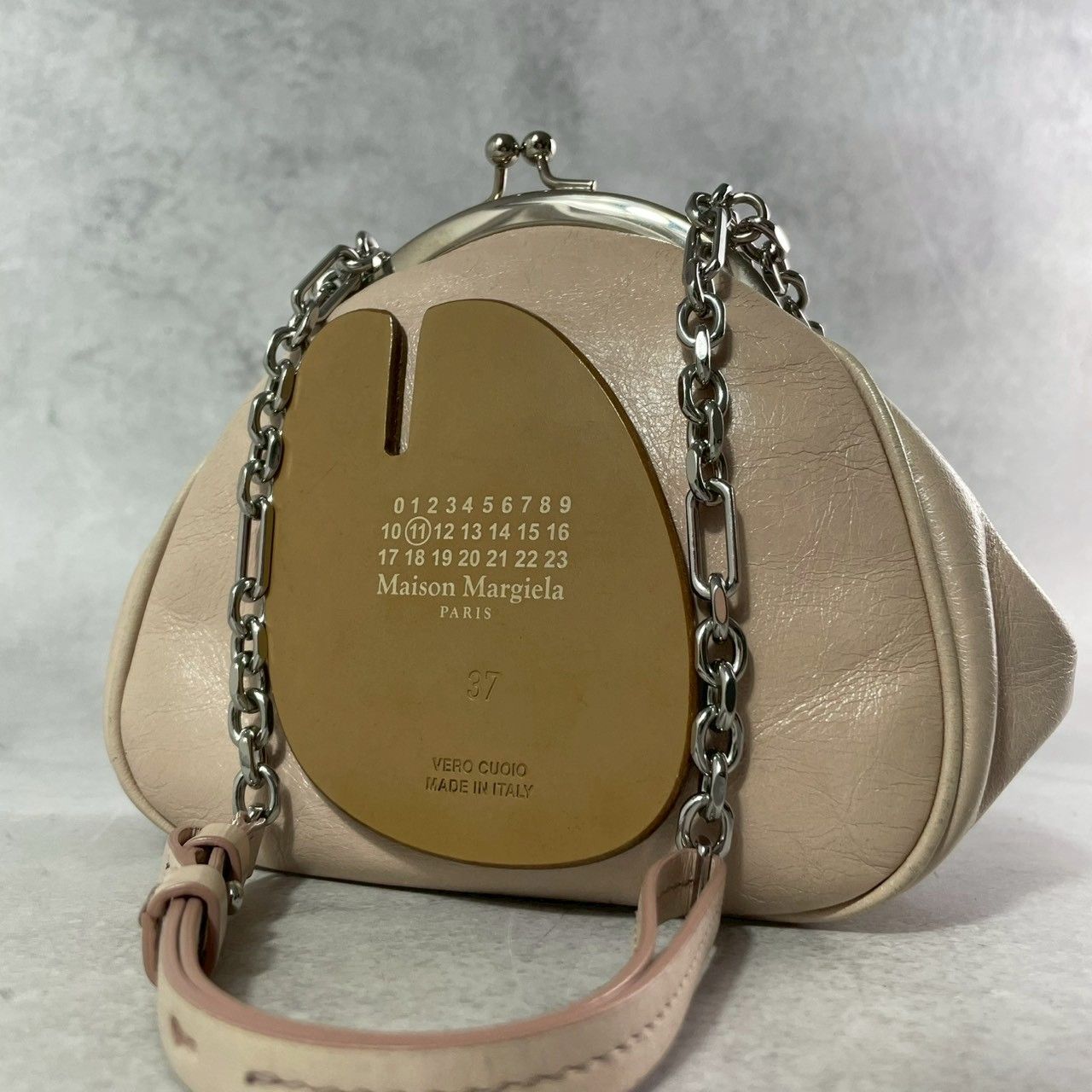 人気✨Maison Margiela メゾンマルジェラ tabi がま口ショルダーバッグ