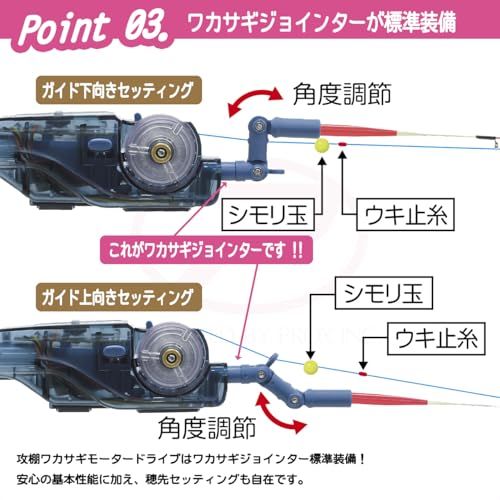 E ワカサギ釣り用電動リール