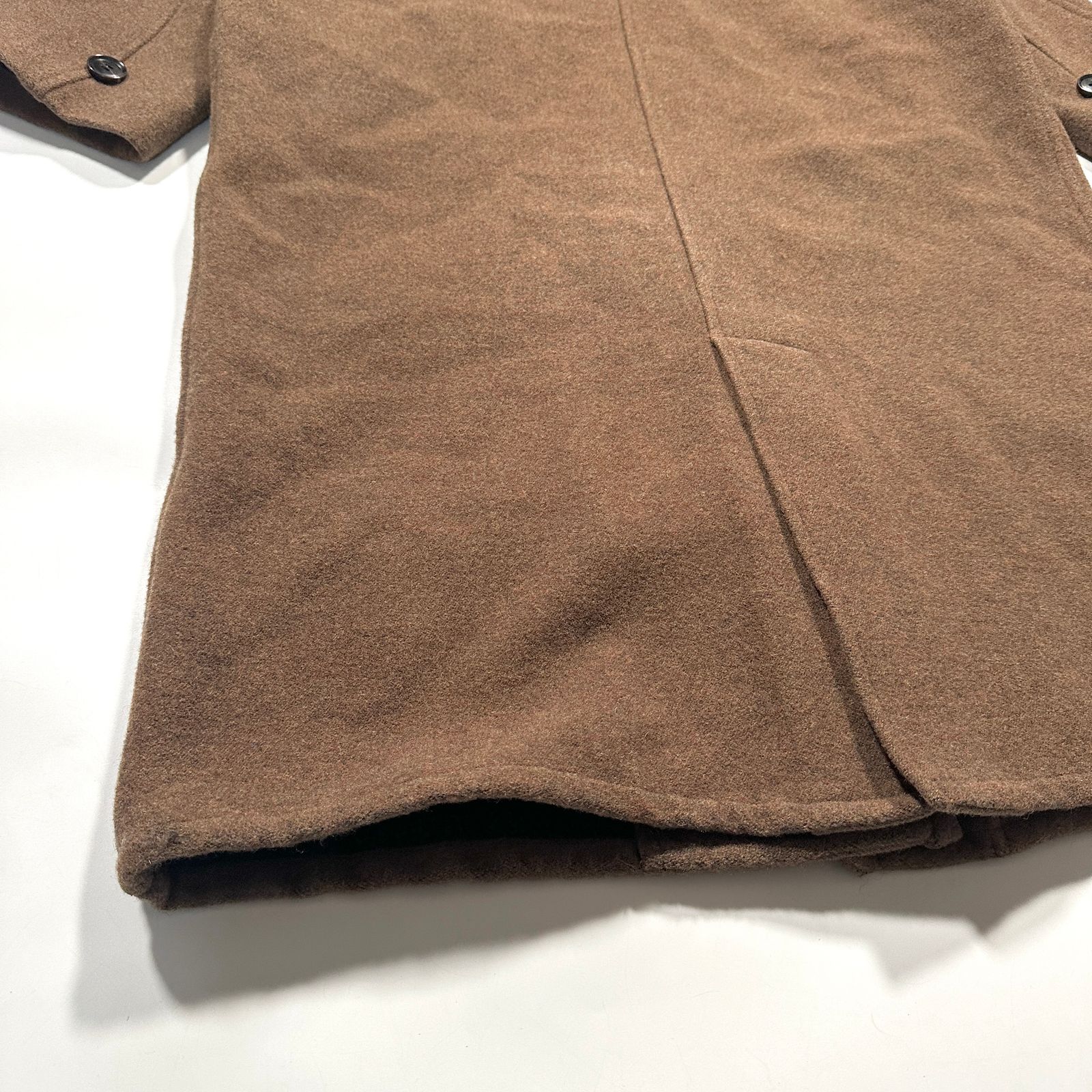 美品】TODAYFUL トゥデイフルウール ラグランロングコート ブラウン 38