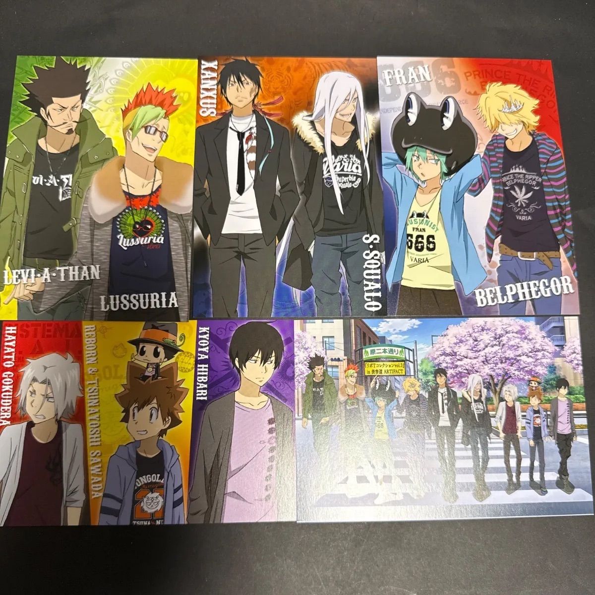 家庭教師ヒットマンREBORN!　リボTコレクション　ポストカード　ザンザス 家庭教師ヒットマンREBORN! リボTコレクションVol.3 限定 ポストカード