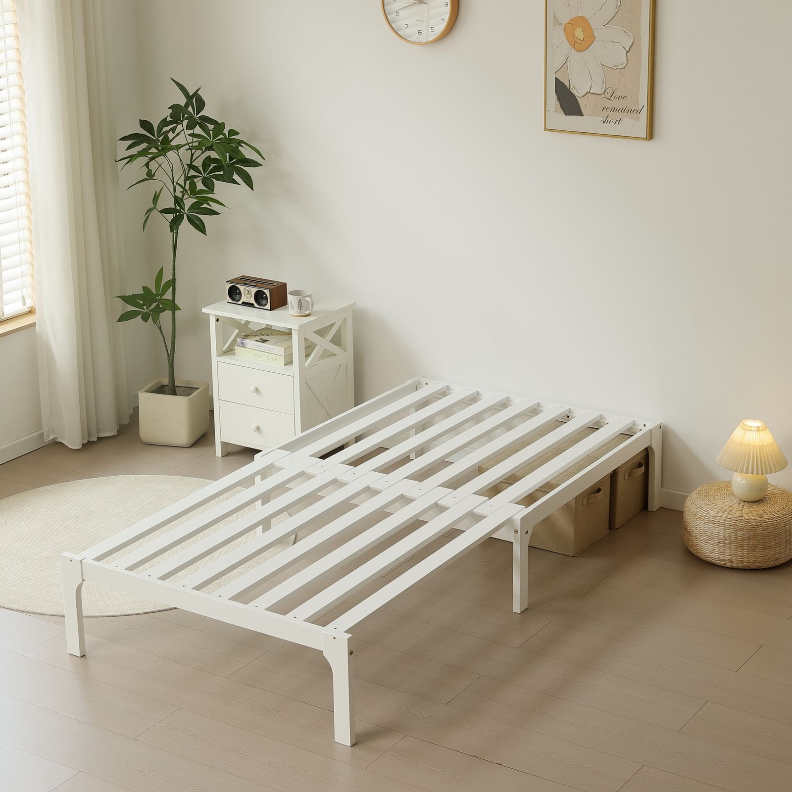 【厚さ8cmベージュマット付き】ディベッド ソファベッド シングル 天然木製 厚さ8cmベージュマット付き ディベッド ソファベッド シングル 天然