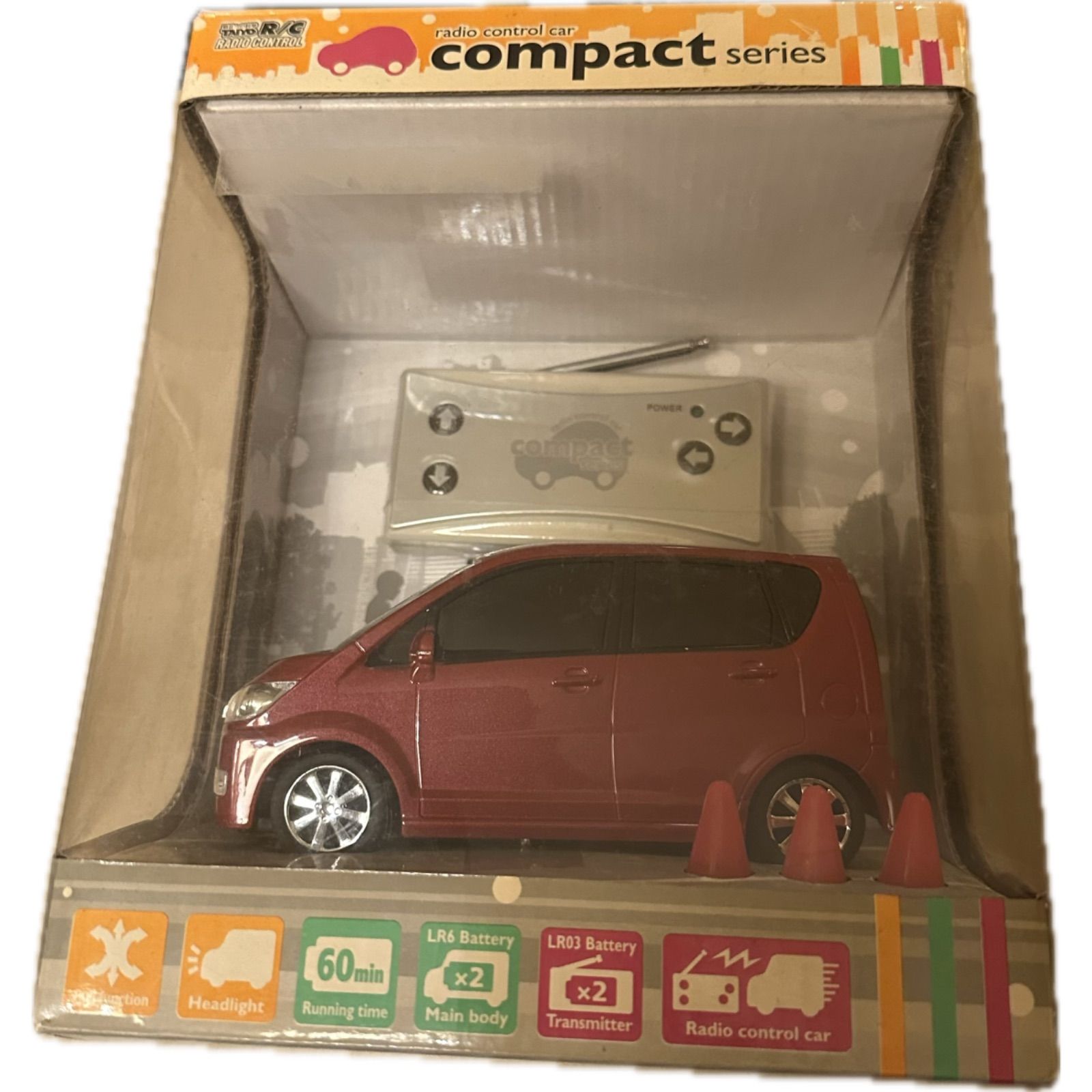 動作不良有】ラジオコントロールカー compact series ダイハツ ムーヴ