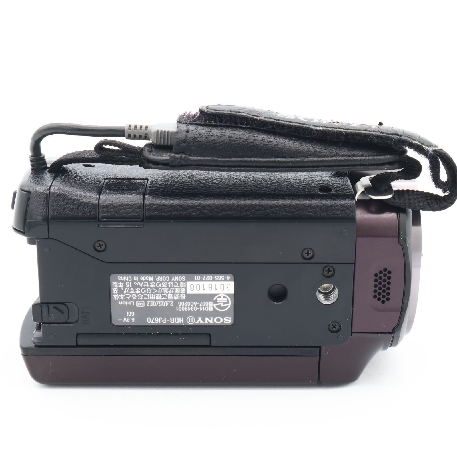 SONY ソニー HDビデオカメラ Handycam HDR-PJ670 ボルドーブラウン