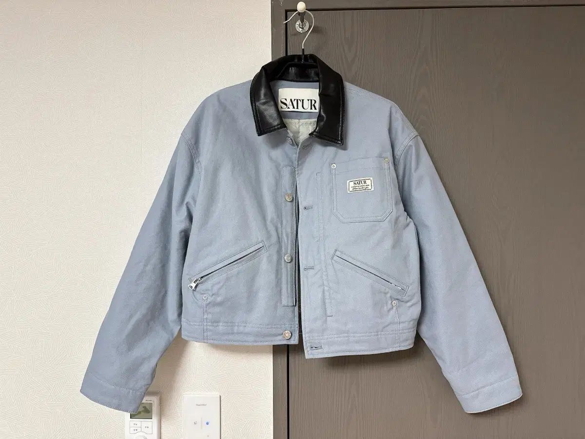 セター SATUR クロップドワークジャケット - メルカリ