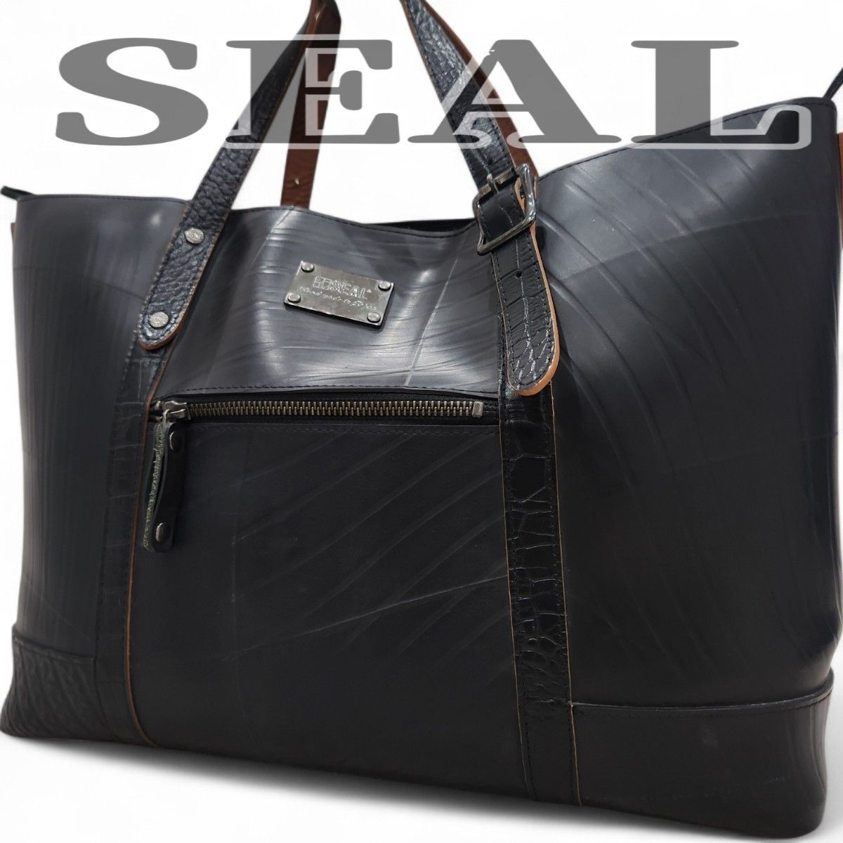 SEAL シール 日本製 トートバッグ 廃タイヤ チューブ 防水 高耐久 A4