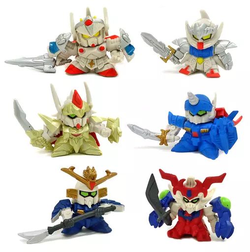 中古】トレーディングフィギュア 全6種セット 「SDガンダムフルカラー
