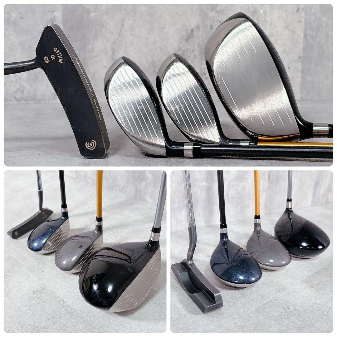 V962 クリーブランド ゴルフクラブ メンズ フルセット 15点 VAS 名器 V962 クリーブランド ゴルフクラブ メンズ フルセット 15点 VAS 名器