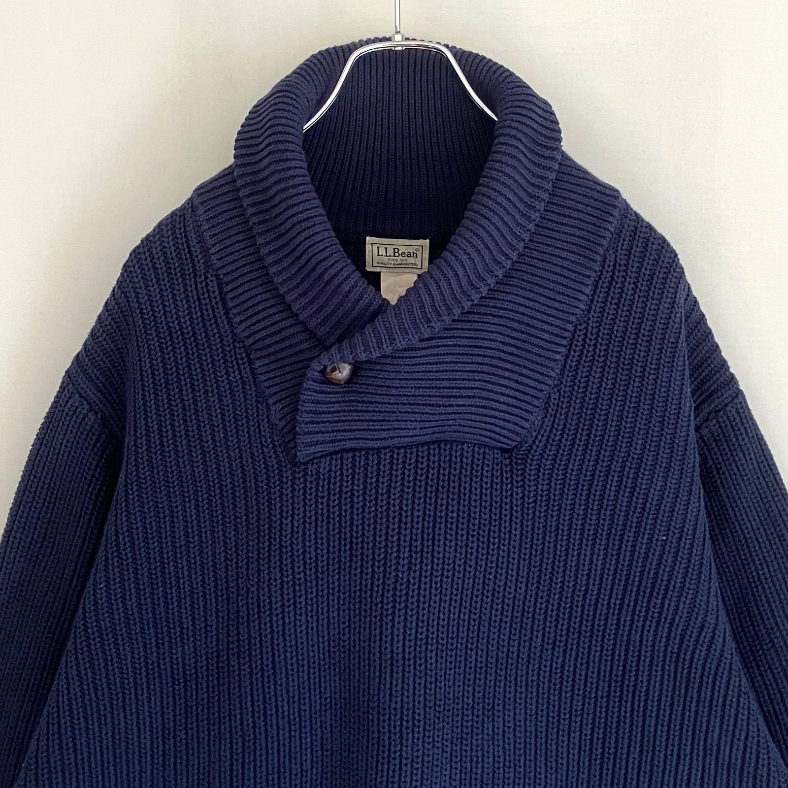 エルエルビーン L.L.Bean☆100%コットン☆ショールカラープルオーバー 