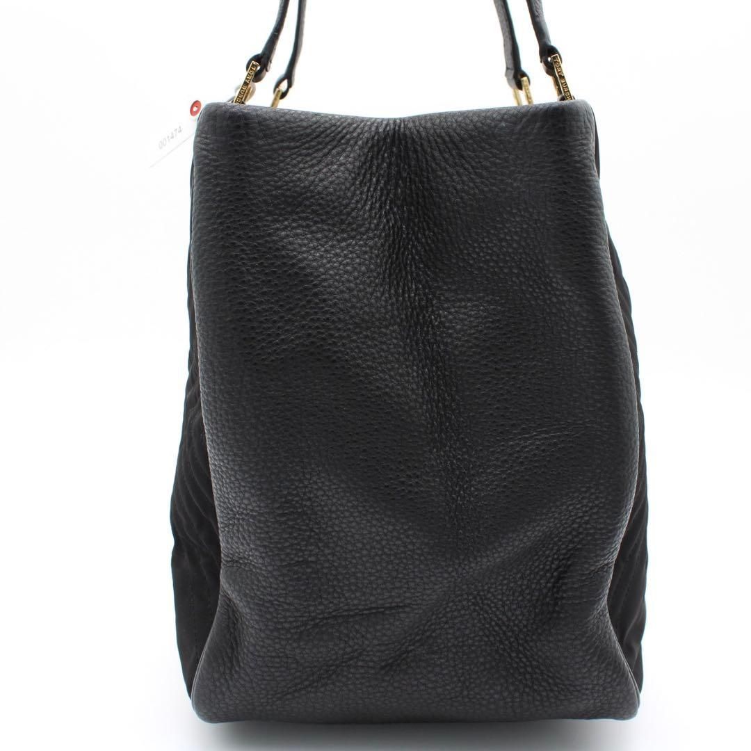 極美品　トリーバーチ　トートバッグ　フレミング　キルティング　レザー　ブラック 極美品 トリーバーチ トートバッグ フレミング キルティング レザー