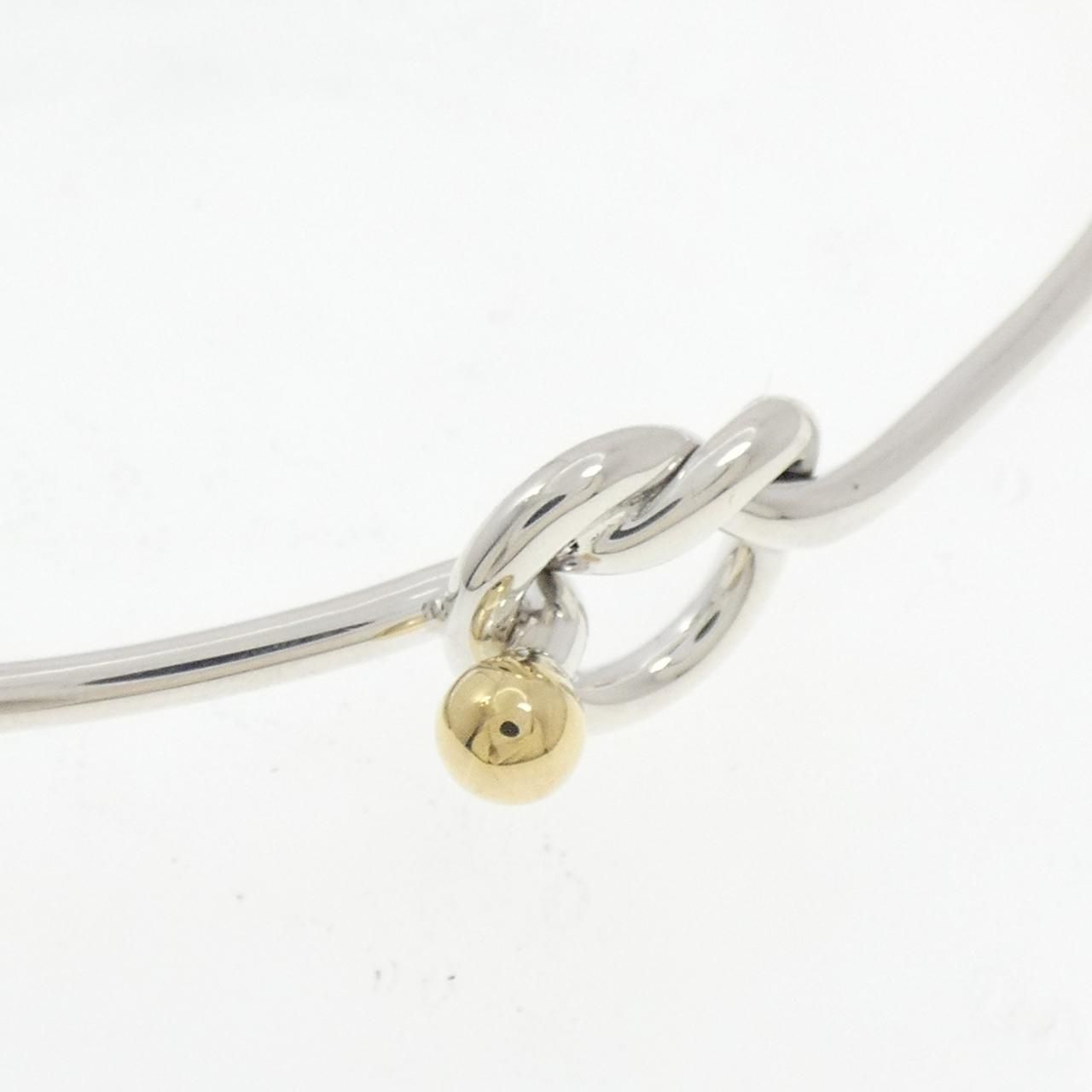 Tiffany＆Co.　ティファニー　フラットワイヤーフック＆アイ　バングル Tiffany＆Co. ティファニー フラットワイヤーフック＆アイ バングル