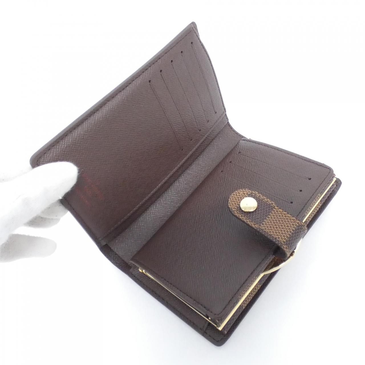 ルイヴィトン　LOUISVUITTON　ダミエ　ヴィエノワ　N61674 ルイヴィトン ダミエ ポルトフォイユ ヴィエノワ N61674 財布 - メルカリ