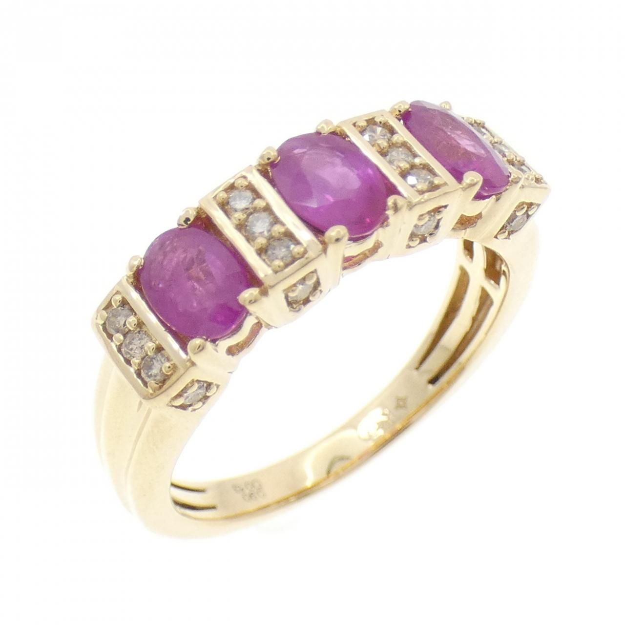 ジーエスティービー ルビー リング 0.90CT - メルカリ