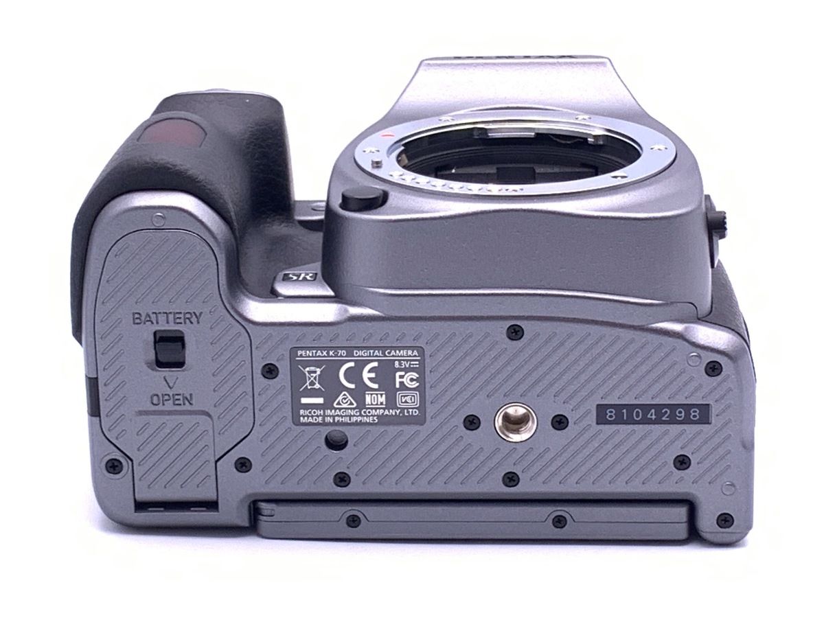 中古】 【美品】 ペンタックス K-70 ボディ シルキーシルバー - メルカリ