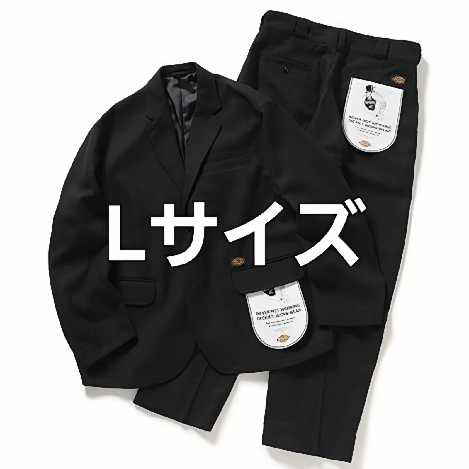 Lサイズ Dickies × TRIPSTER SUIT 25FW BLACK - メルカリ