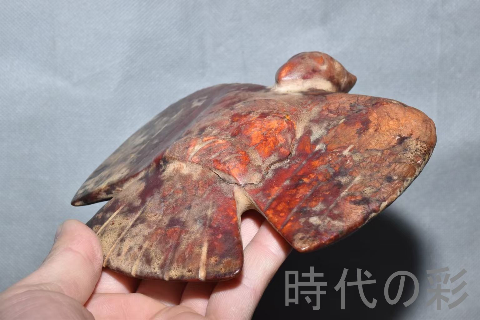 【中国古美術 】紅山文化 大型古玉璧 旧蔵 置物 巻珠戦漢古玉 （玉蝉）收藏品 中国古美術 】紅山文化 大型古玉璧 旧蔵 置物 巻珠戦漢古玉 （玉蝉