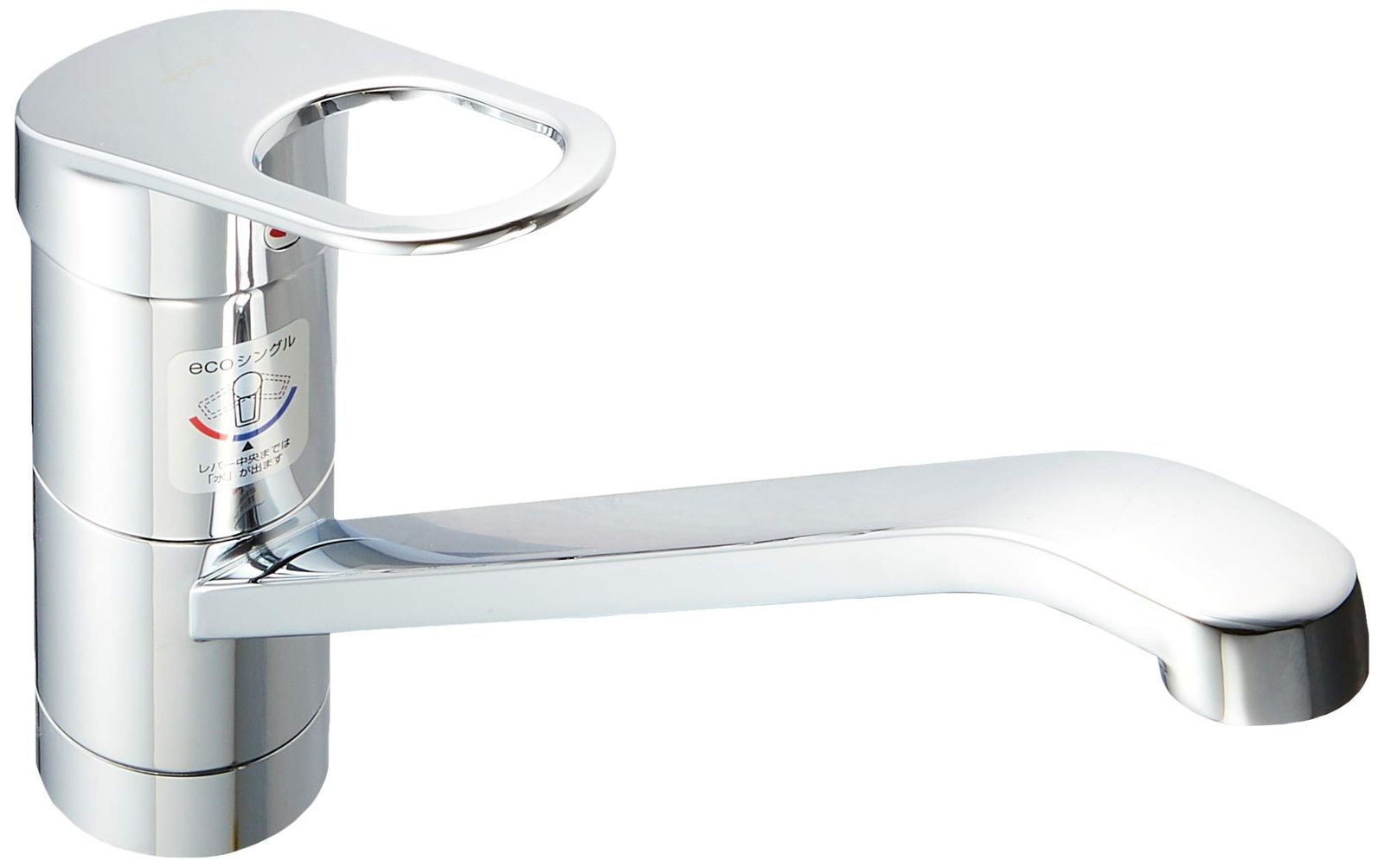 ＴＯＴＯ キッチン用水栓 TKGG 31 E エコシングル水栓 GGシリーズ シングルレバー混合栓 台付き 1穴 タイプ 一般地用 本体のみ