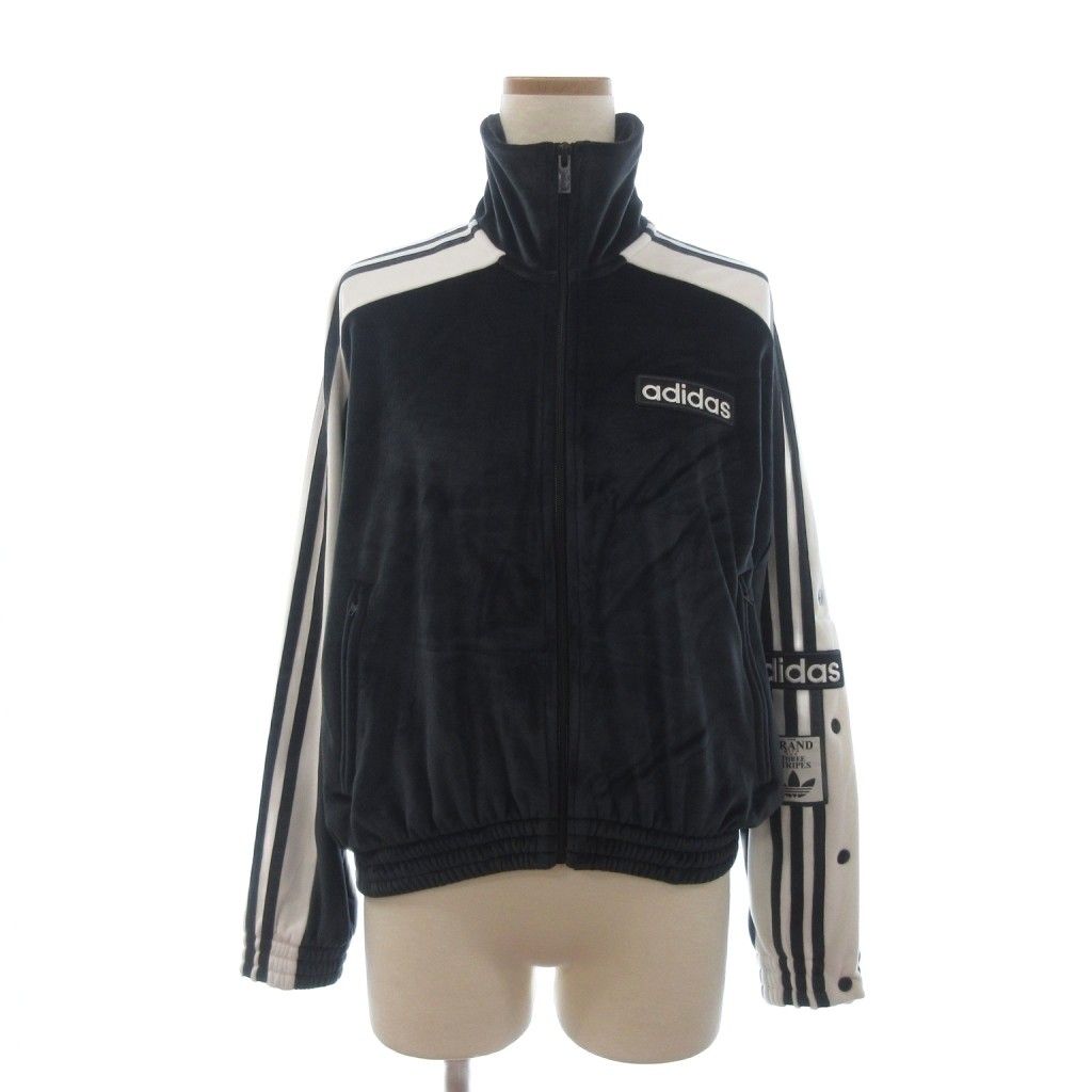 アディダス adidas 美品 W ADIBREAK VELOUR TT トラックジャケット