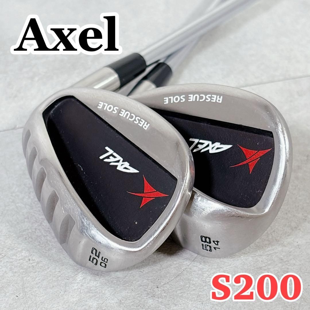 V984 アクセル レスキュー ソール ウェッジ 52° 58° 2本 S200 V984 アクセル レスキュー ソール ウェッジ 52° 58° 2本 S200 - メルカリ