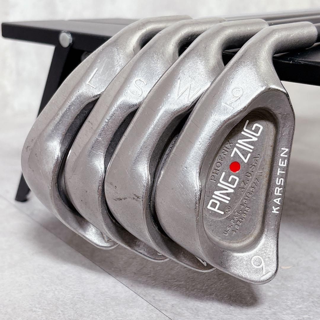 V965 名器 PING ピン ZING ジング アイアンセット 4本 ウェッジ V965 名器 PING ピン ZING ジング アイアンセット 4本 ウェッジ - メルカリ