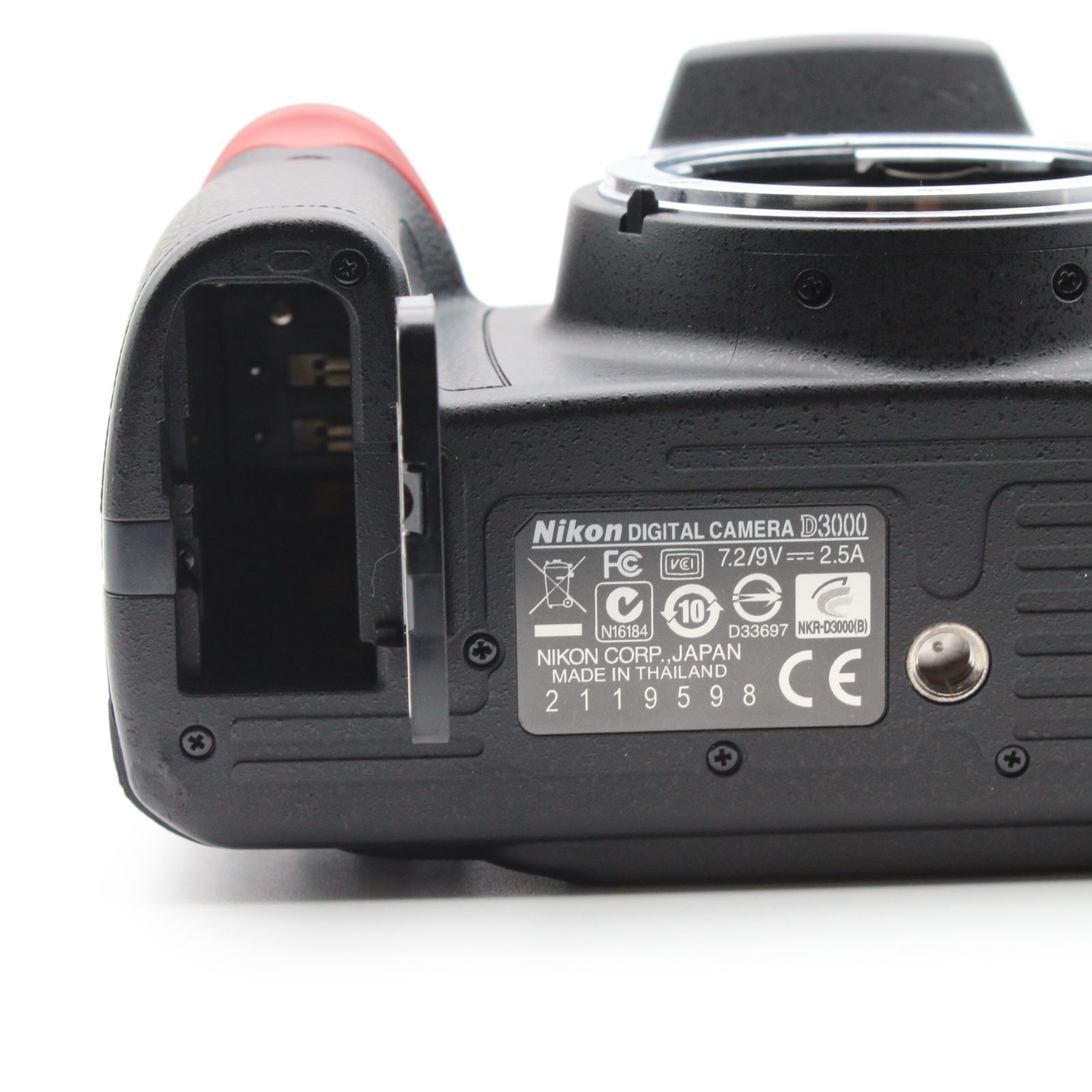 極上品】 Nikon D3000 標準ズームレンズキット AF-S DX NIKKOR 18-55mm