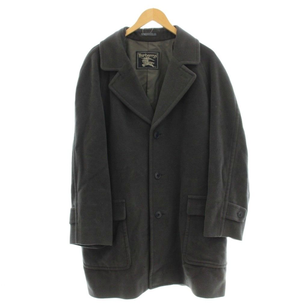 【Burberrys バーバリーズ】ウール素材 黒 コート【ヴィンテージ】 バーバリーズ Burberrys ヴィンテージ チェスターコート ウール ロング