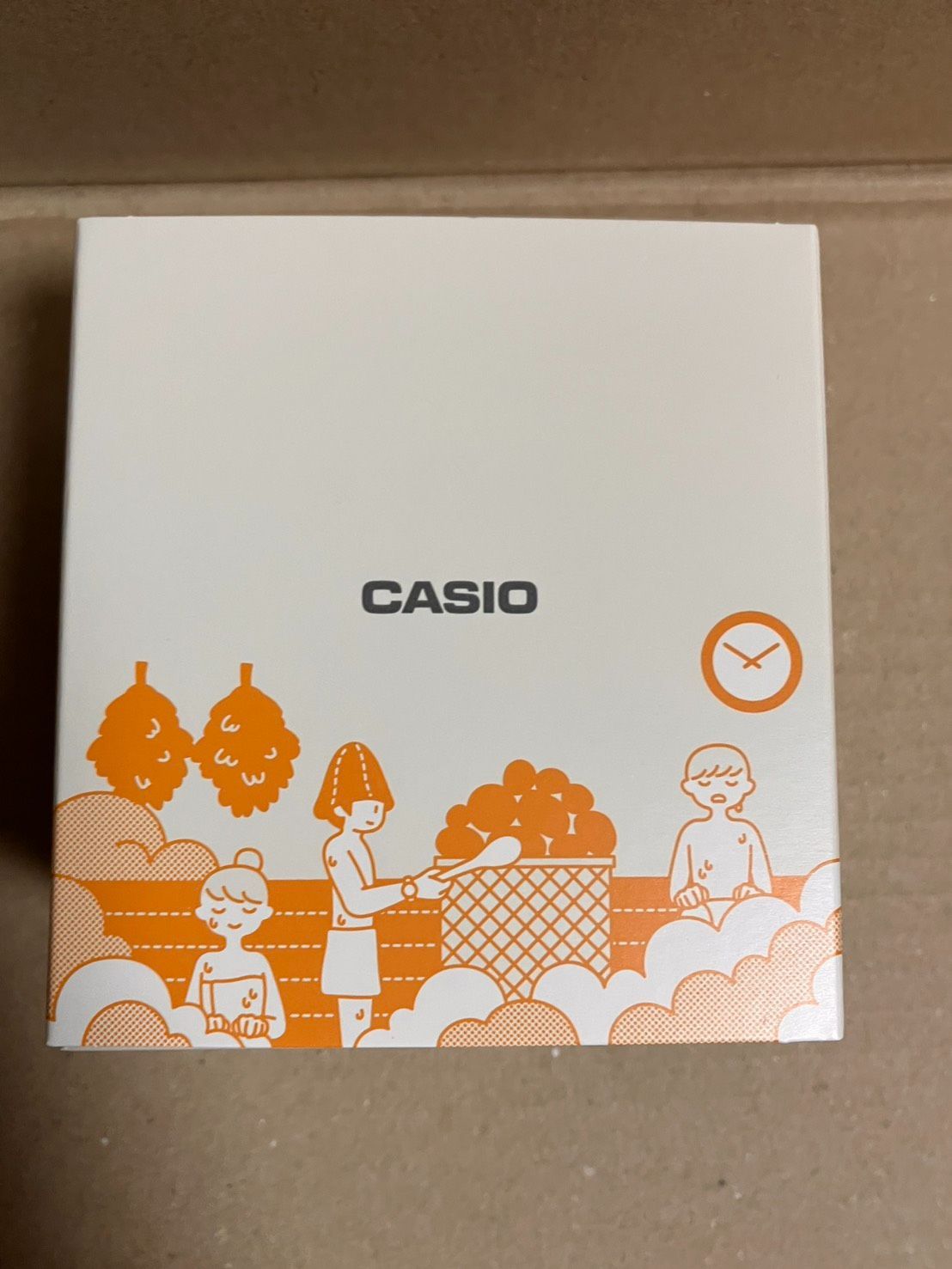 サ時計 サウナー専用腕時計 SAN-100H-7BJR オレンジ カシオ - メルカリ