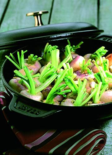  staub ストウブ ラウンド ホットプレート ブラック 20 cm 両手 鋳物 ホーロー 浅型 IH対応 日本 品 Hot Plate 40509-579 8 a 5 c 98 その他 キッチン 食器