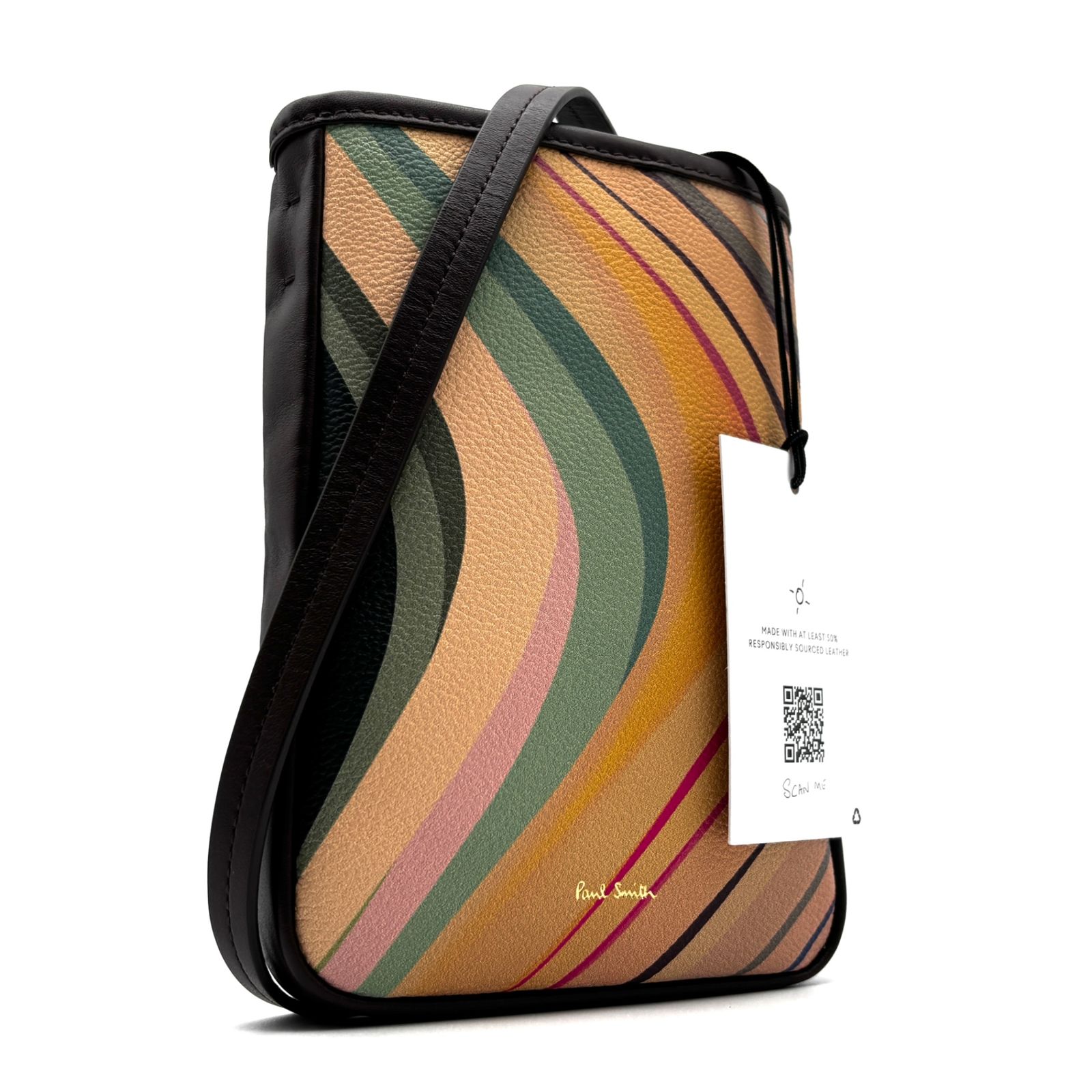 未使用品⭐︎Paul Smith ショルダーバッグ サコッシュ マルチストライプ 未使用保管品 Paul Smith ポールスミス ショルダーバッグ サコッシュ